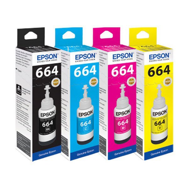 Mực In Epson T664 (Mực Máy In Epson L1300, L1455, L121)