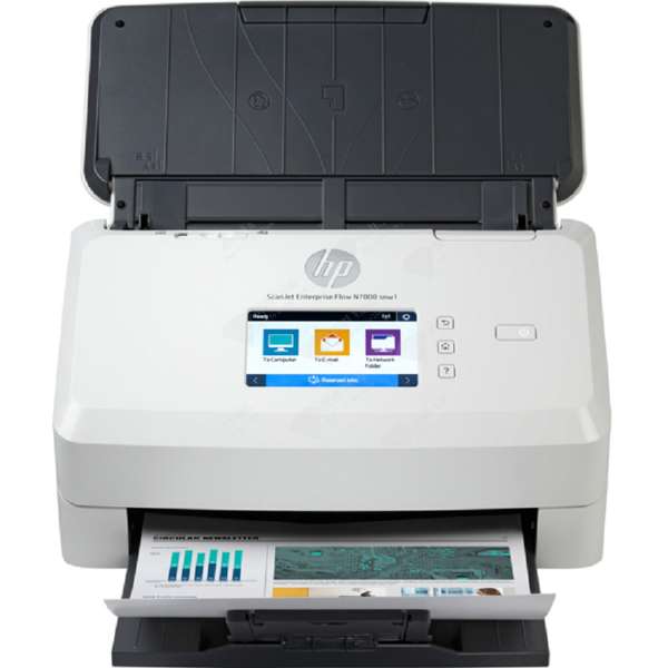 Máy scan HP ScanJet Enterprise Flow N7000 snw1 6FW10A (ADF 80 tờ, 2 mặt, 75 ppm, LAN, Wifi)