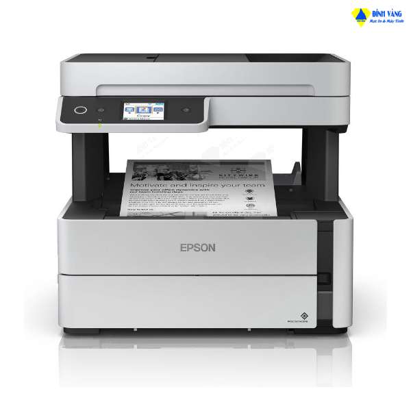Máy in Epson EcoTank M3170 (In đen trắng 2 mặt, Scan, Copy, USB, LAN, Wi-Fi, ADF) Chính Hãng