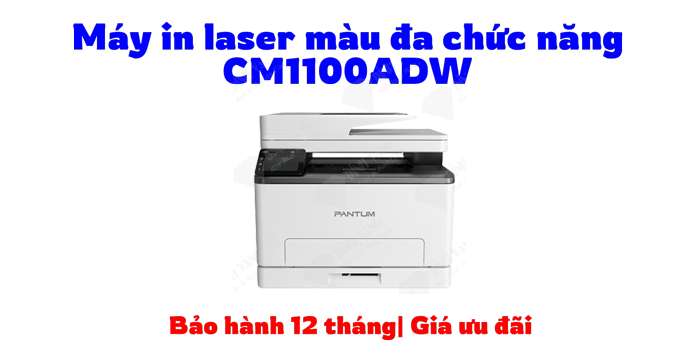 Máy in laser màu đa chức năng CM1100ADW