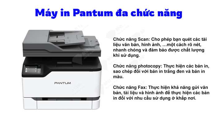 máy in pantum đa chức năng