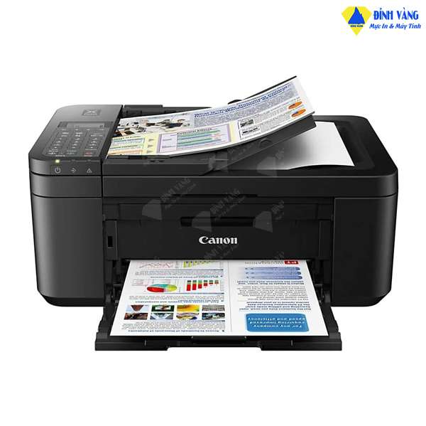 Máy in Canon PIXMA TR4570S (In 2 mặt/ Scan/ Copy/ Fax/ USB & Wifi, ADF)