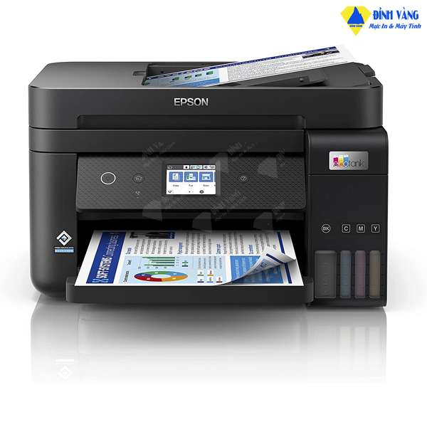 Máy in màu Epson Ecotank L6290 (In 2 mặt, Scan, Copy, Fax, ADF, USB, LAN, Wifi)