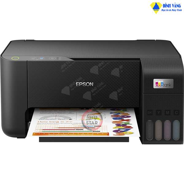 Máy in Epson Ecotank L3250, L3256 (In phun màu, Scan, Copy, USB, Wifi)