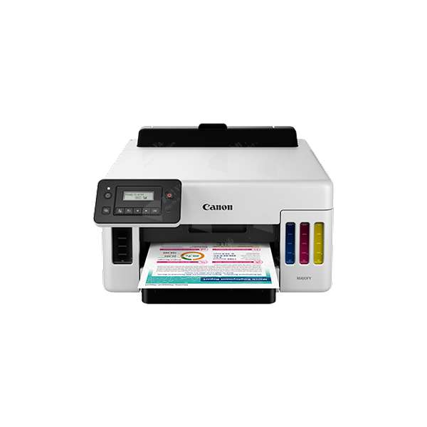 Máy In Phun Màu Canon Maxify GX5070 (In, In Đảo Mặt, USB, LAN, Wifi, 24 trang/phút)