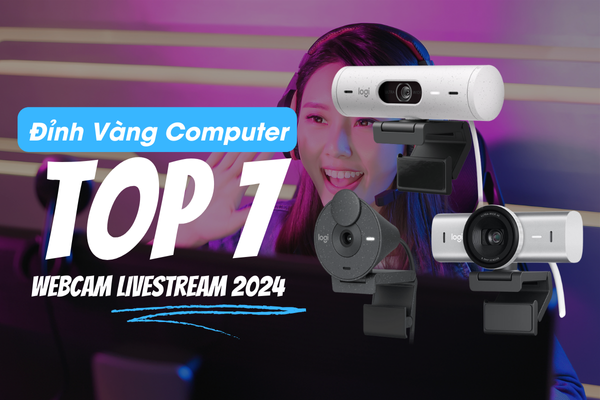 Top 7 Webcam LiveStream Giá Rẻ DƯỚI 5 TRIỆU Đáng Mua Nhất Tại Thời Điểm Hiện Tại 2024