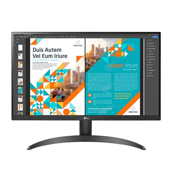 Màn Hình LG 24QP500-B (23.8 Inch, 2K QHD 2560x1440, IPS, 75HZ, 300 cd/m2, 1000 : 1, 5MS)