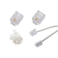 Đầu Điện Thoại  RJ11 - 2 line (A) (bịch 100 cái)