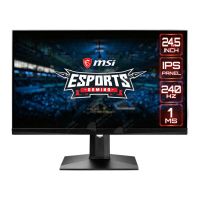 Màn Hình MSI Optix MAG251RX 24.5 Inch (24.5 Inch, FHD, IPS, 240Hz, G-Sync, Flat)